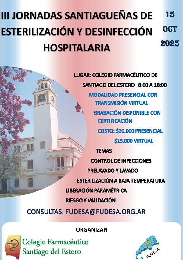 XII Congreso Argentino de Esterilización y Desinfección Hospitalaria – Buenos Aires 2025